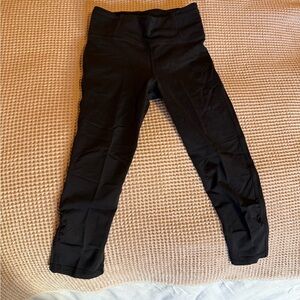 Lululemon Capri Black Leggings